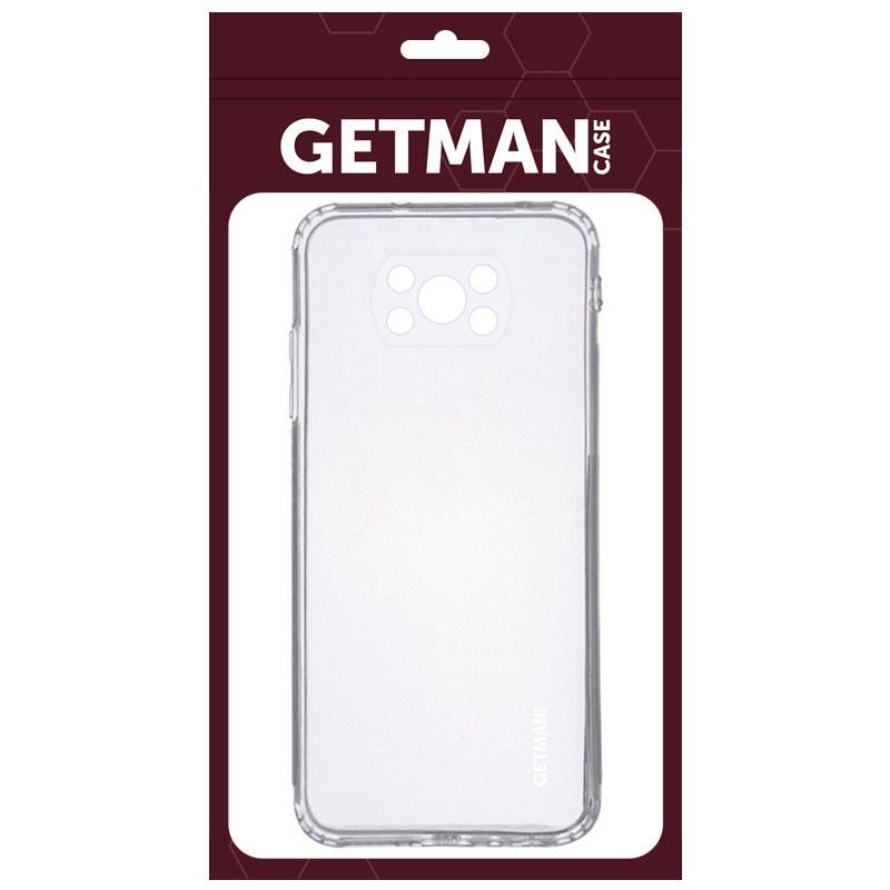 Чехол TPU GETMAN Clear 1,0 mm для Xiaomi Poco X3 NFC Бесцветный/прозрачный (151807) - фото 2 Чехол TPU GETMAN Clear 1,0 mm для Xiaomi Poco X3 NFC Бесцветный/прозрачный (151807) - фото 2