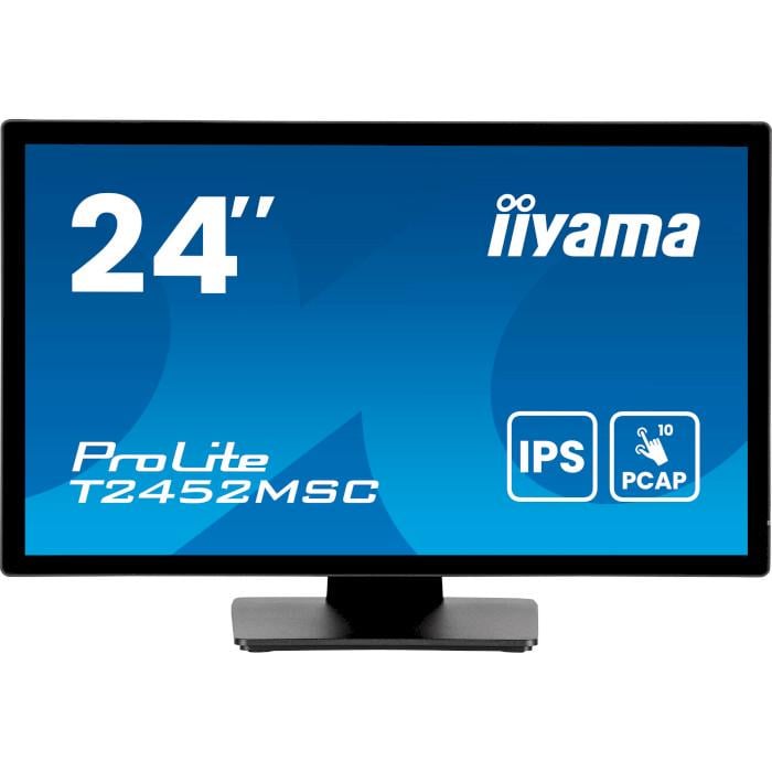 Монитор сенсорный Iiyama ProLite T2452MSC-B1AG Black (31980484)