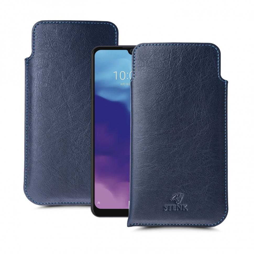 Футляр Stenk Elegance для ZTE Blade A7 (2020) Синий (65155) Футляр Stenk Elegance для ZTE Blade A7 (2020) Синий (65155)