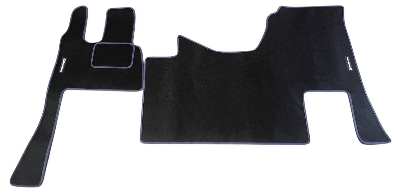 Килимки в салон ворсові для Mercedes-Benz Actros євро 6. 5 шт. Чорний (27327041)