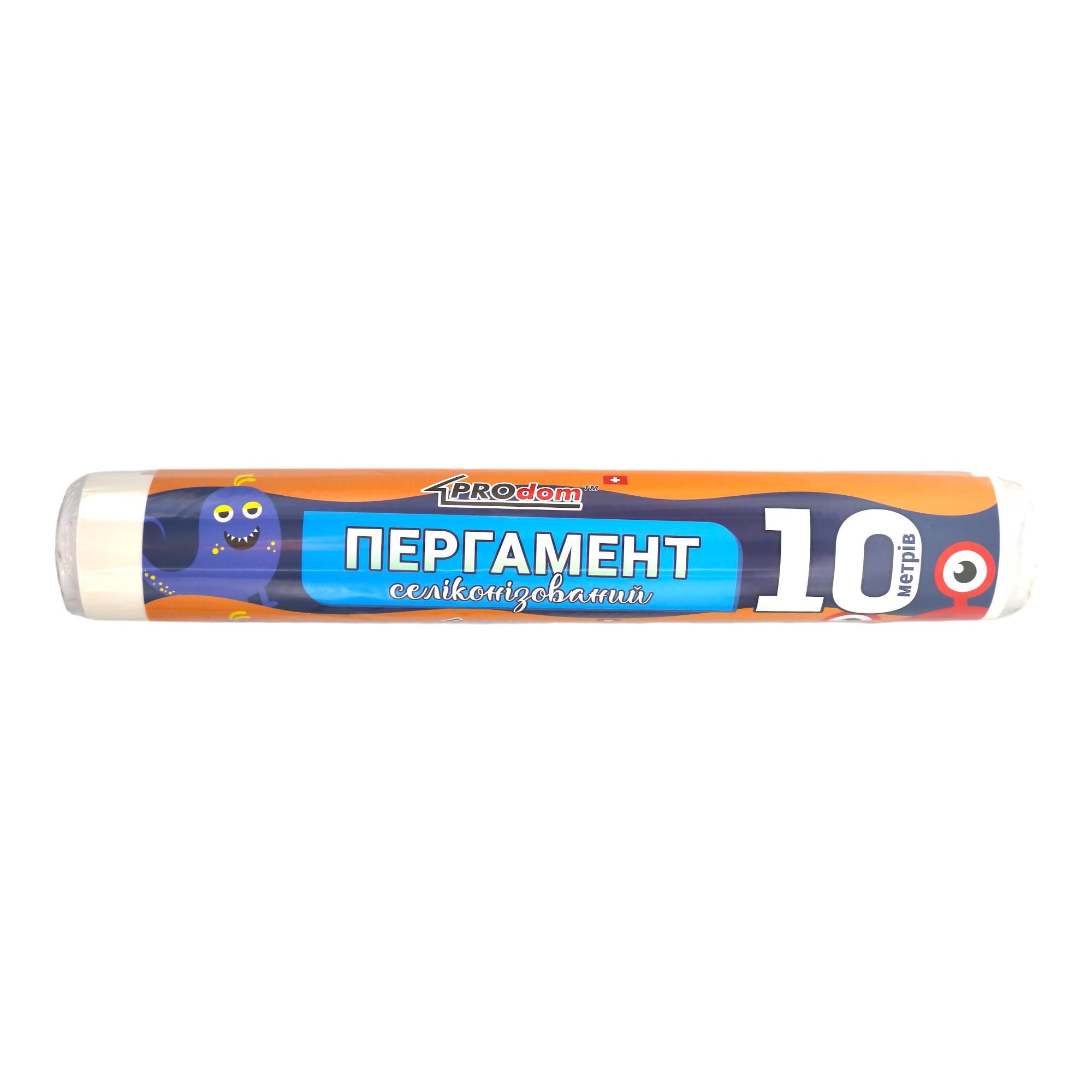 Пергамент ProDom для выпечки с силиконом 10 м (НФ-00006637)