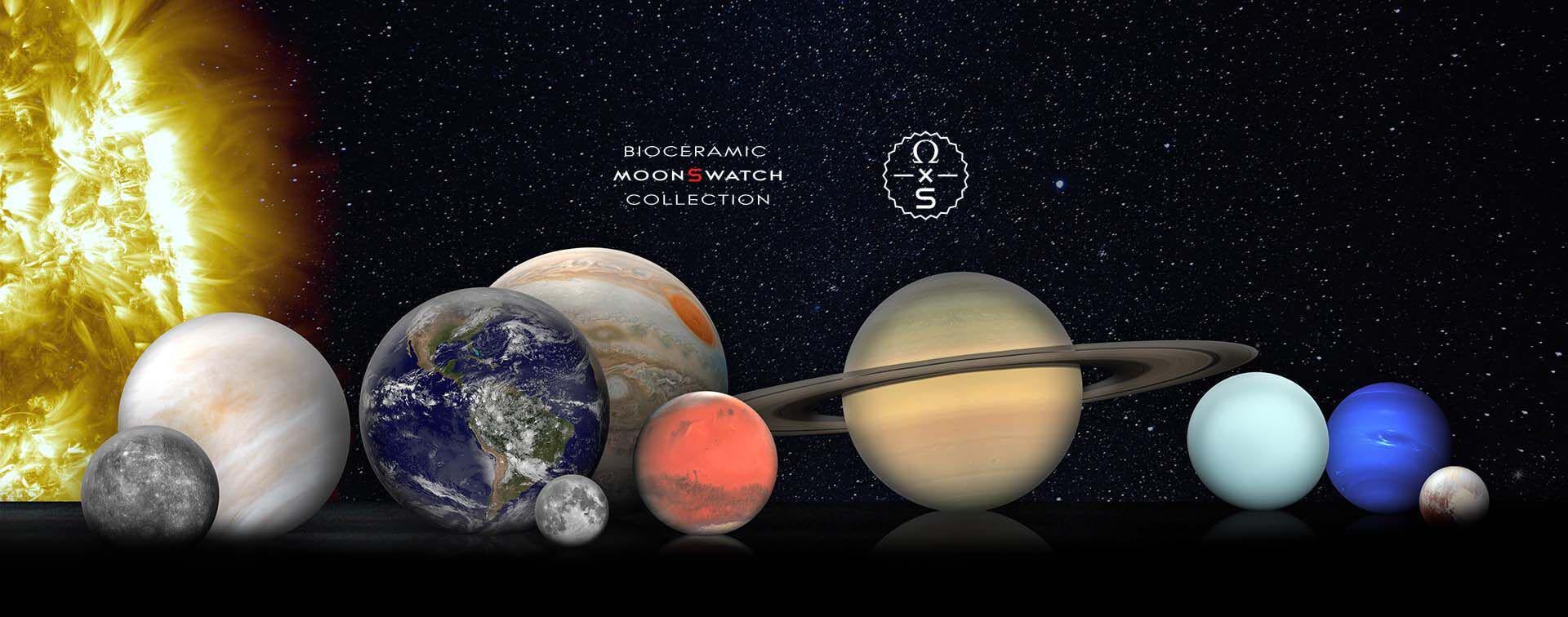 ᐉ Наручний годинник Swatch x Omega Bioceramic MoonSwatch