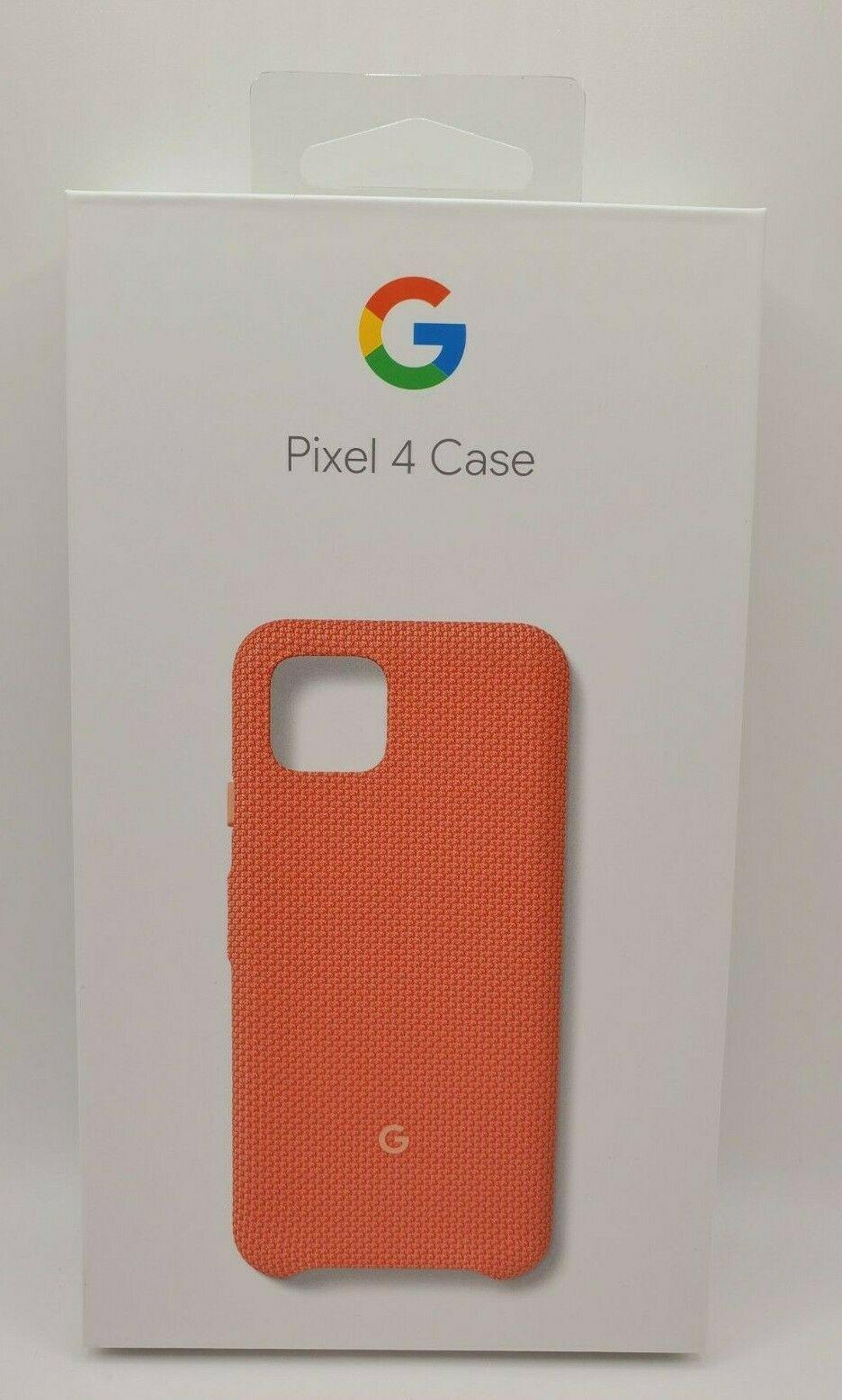 Противоударный чехол Soft Knit Fabric Case GA01282 для Google Pixel 4 Could Be Coral - фото 4