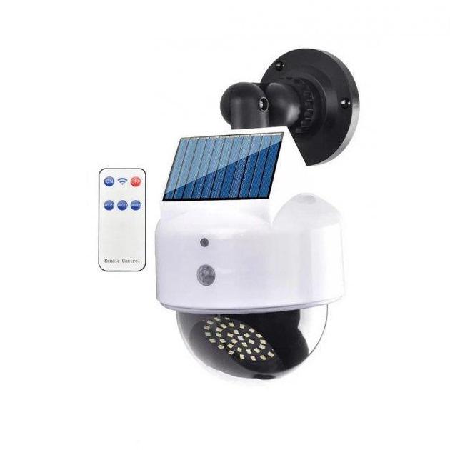 Камера-муляж лампа з реакцією на рух та сонячною панеллю JX-5116 (N-14469)