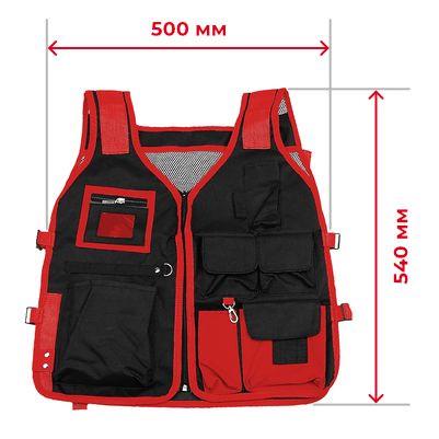 Жилет монтажника Intertool 7 кишень (32024) - фото 2 Жилет монтажника Intertool 7 кишень (32024) - фото 2