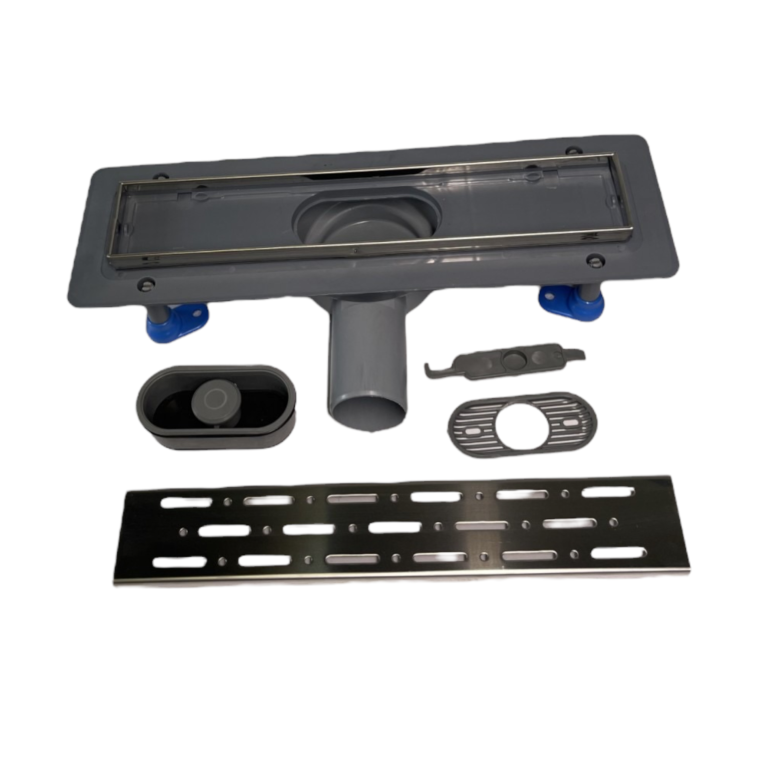 Трап зливний для душу з горизонтальним виходом та сухим затвором 33 см (4024.0Y050K.033.1) - фото 8