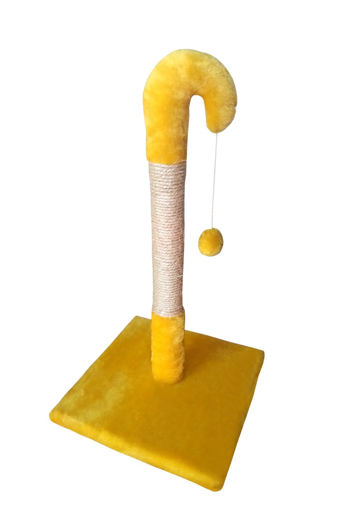 Когтеточка ФанКот Гном сизаль Желтый (0001/6)