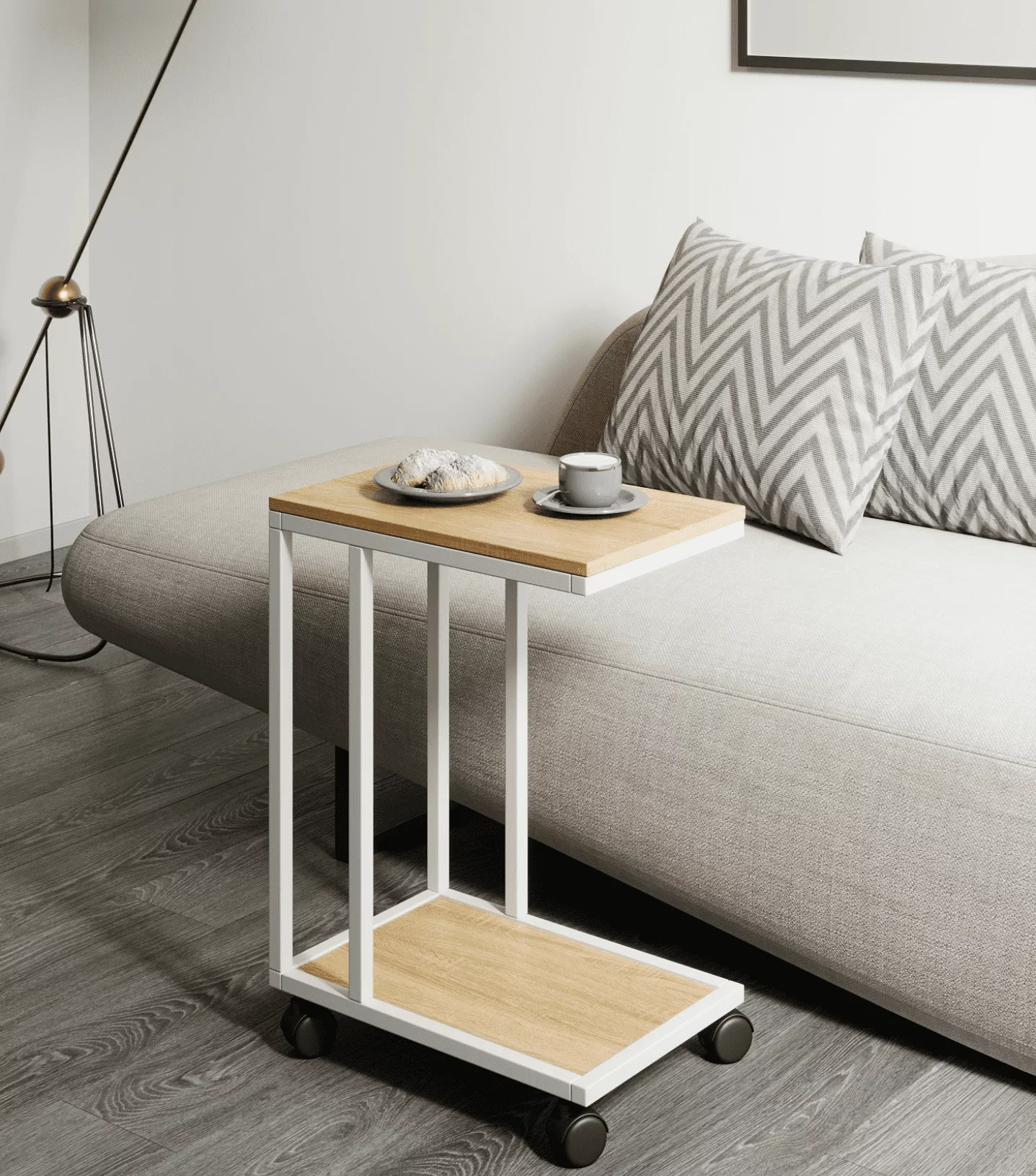 Cтол на колесах Compact Дуб сонома (comp_00-5)