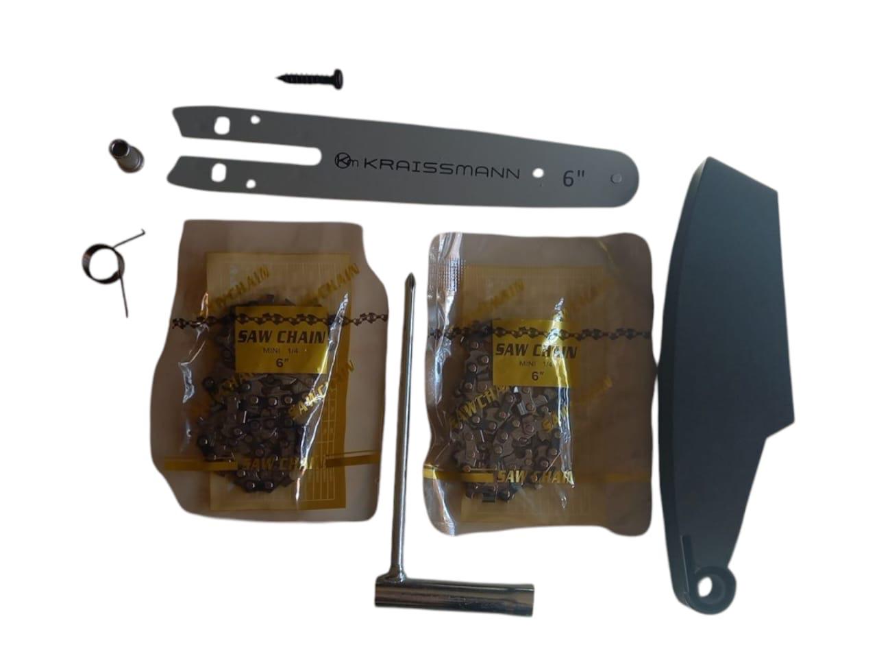 Пила ланцюгова акумуляторна KRAISSMANN 1521 AKS 20 без акумулятора (26294334) - фото 2 Пила ланцюгова акумуляторна KRAISSMANN 1521 AKS 20 без акумулятора (26294334) - фото 2
