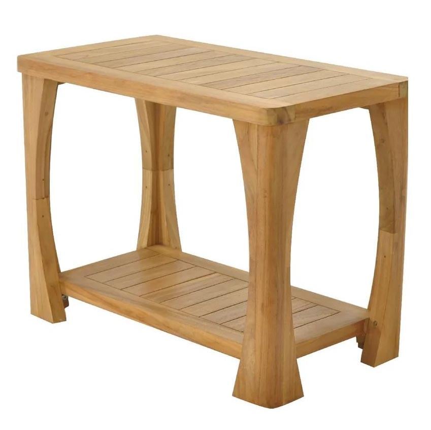 Табурет для ванной из дерева Пуфилер Сиена (ТВН-009405)