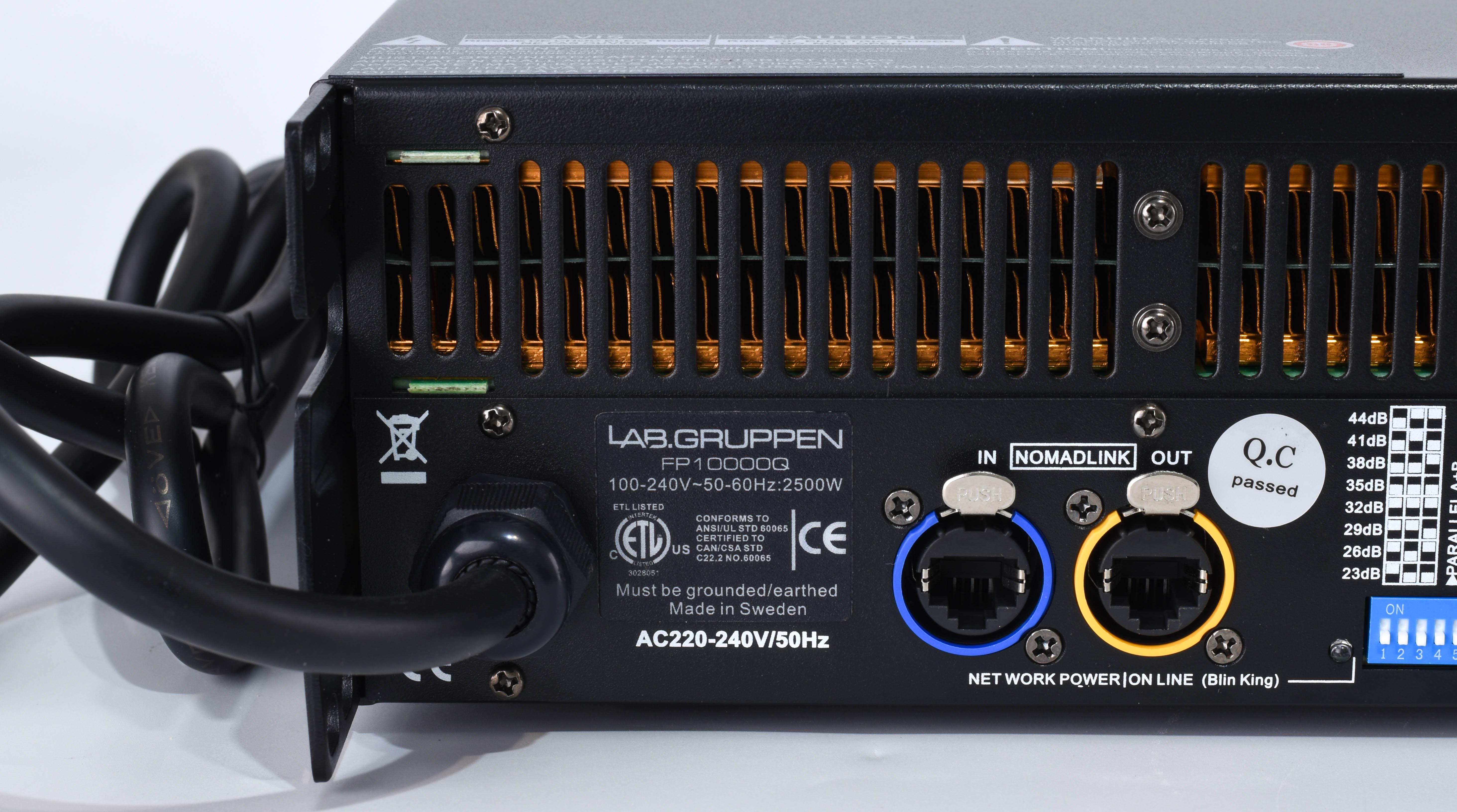 Усилитель мощности импульсный LAB.GRUPPEN FP10000Q 4х2100 Вт (0054) - фото 4