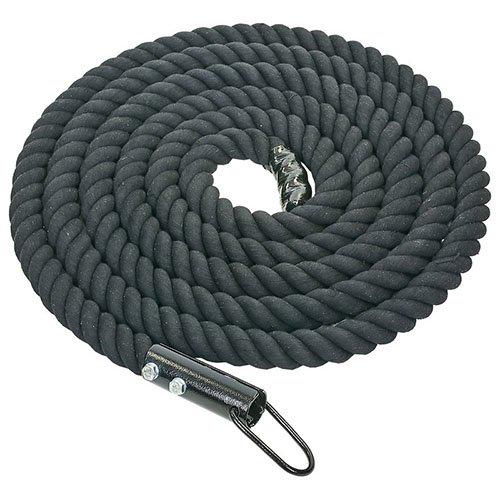 Канат спортивный R-6224-5 для лазания с креплением 5 м Черный (56508156) - фото 5