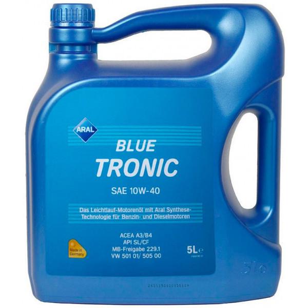 Моторное масло ARAL BlueTronic 10W-40 5 л (15F078) Моторное масло ARAL BlueTronic 10W-40 5 л (15F078)