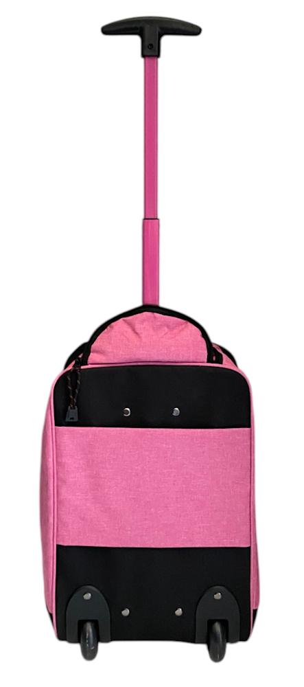 Валіза міні ручна поклажа Bordlite JBTB89 поліестер XS Рожевий - фото 5