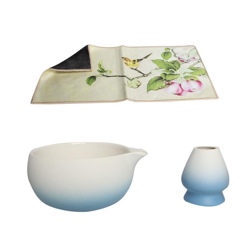 Набір Mavanto 5654 для приготування чаю матчу 7 пр. Blue/White (2662091738) - фото 7 Набір Mavanto 5654 для приготування чаю матчу 7 пр. Blue/White (2662091738) - фото 7