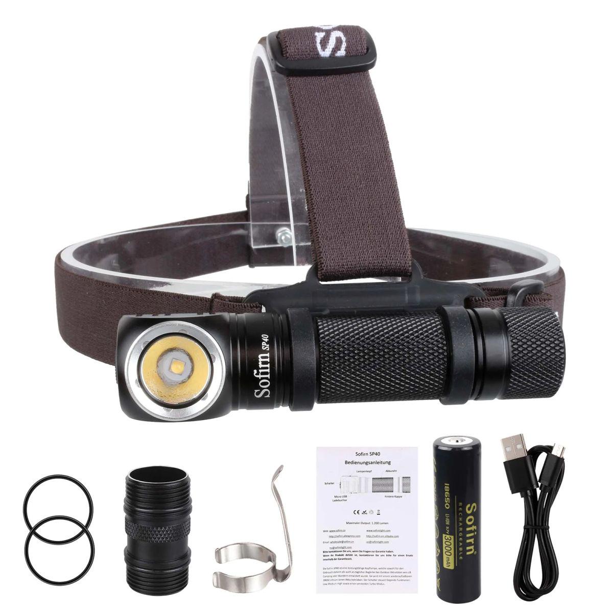 Фонарик Sofirn SP40 1200Lm 5000K - фото 7