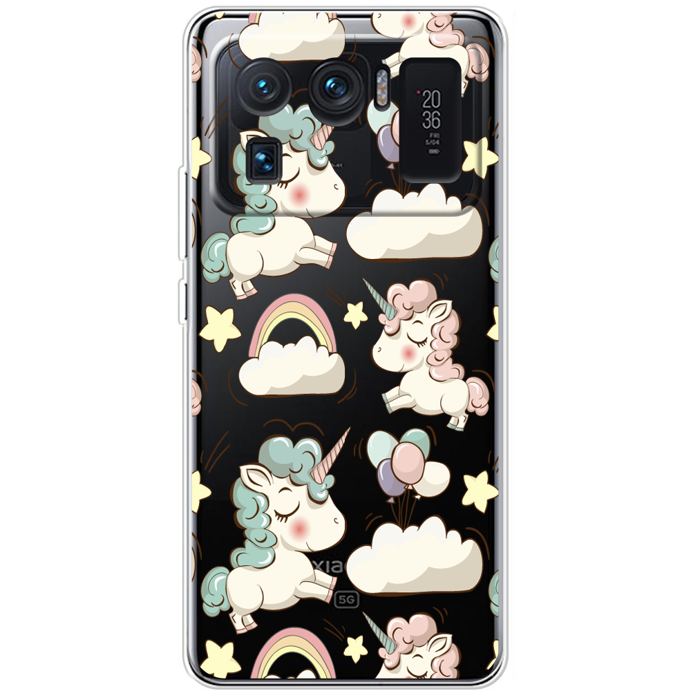 Чехол BoxFace Xiaomi Mi 11 Ultra Unicorns Прозрачный силикон (44424-cc2-44424)