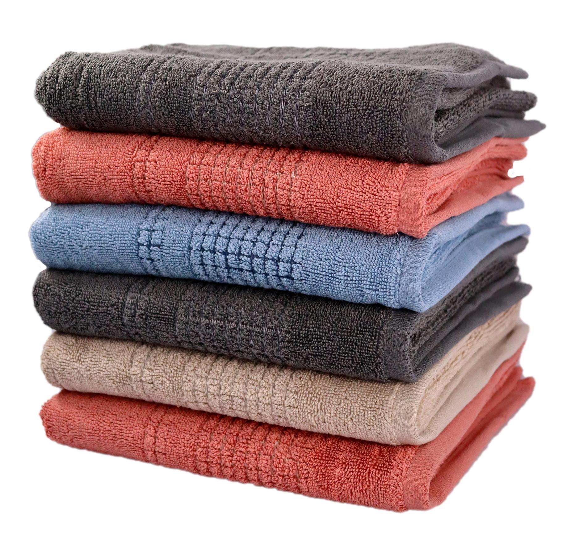 Набор полотенец Box 50х90 см 600 г/м2 6 шт. (8698499340633) - фото 4 Набор полотенец Box 50х90 см 600 г/м2 6 шт. (8698499340633) - фото 4