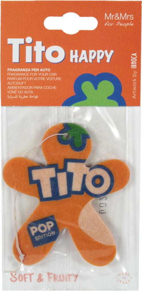 Ароматизатор Mr&Mrs Tito Pop Soft/Fruity сухая карточка Orange