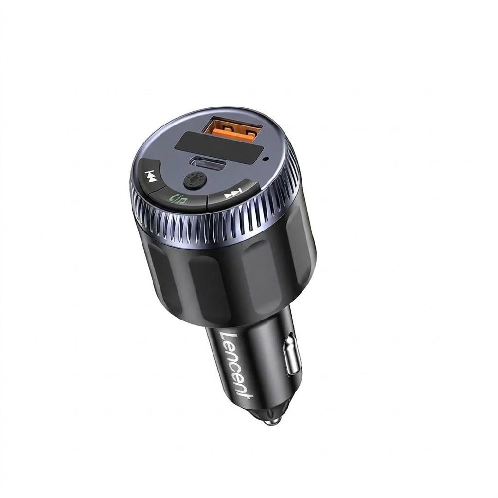 FM-трансмітер автомобільний LENCENT BS024 з Bluetooth 5.3 портами PD 3.0 та QC 3.0 (33153829) FM-трансмітер автомобільний LENCENT BS024 з Bluetooth 5.3 портами PD 3.0 та QC 3.0 (33153829)
