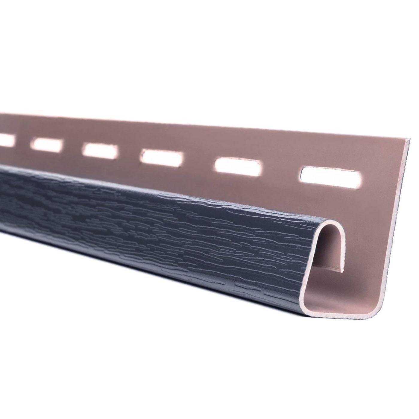 Планка J-trim для софита Rainway 3,0 м 7016 Антрацит (29553916)