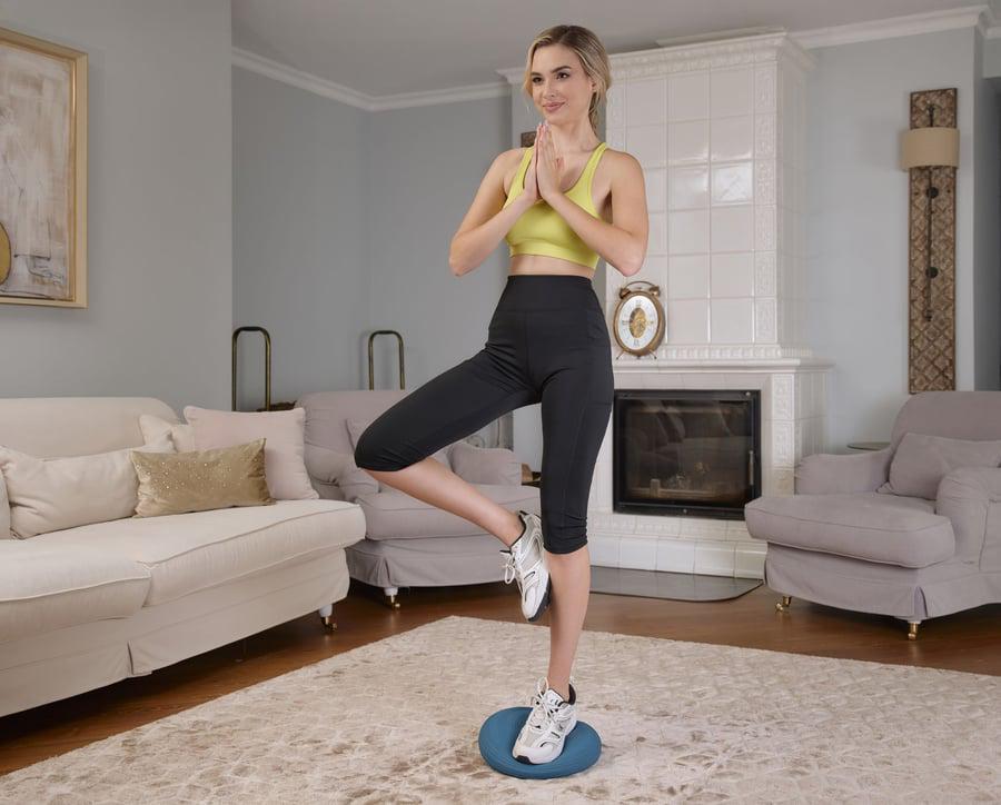 Балансировочная подушка Hop-Sport HS-R034BC Темный морской (5170) - фото 5 Балансировочная подушка Hop-Sport HS-R034BC Темный морской (5170) - фото 5