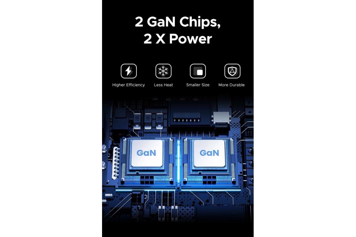 Зарядное устройство UGREEN X764 Nexode 200W GaN Fast Charger 4in1 Grey (35539) - фото 11 Зарядное устройство UGREEN X764 Nexode 200W GaN Fast Charger 4in1 Grey (35539) - фото 11