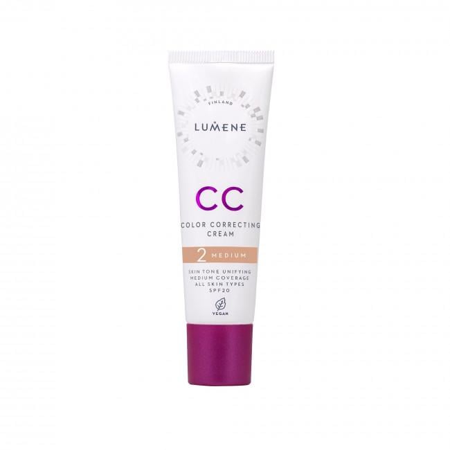 Тональный крем LUMENE CC CREAM SPF 20 MEDIUM №2 30 мл (6412600834932)