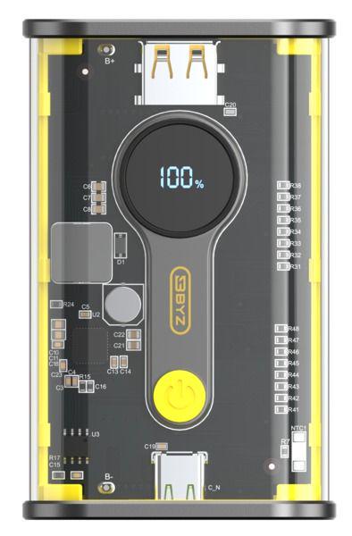 Повербанк BYZ W90 20000mAh Type-C PD Желтый Повербанк BYZ W90 20000mAh Type-C PD Желтый