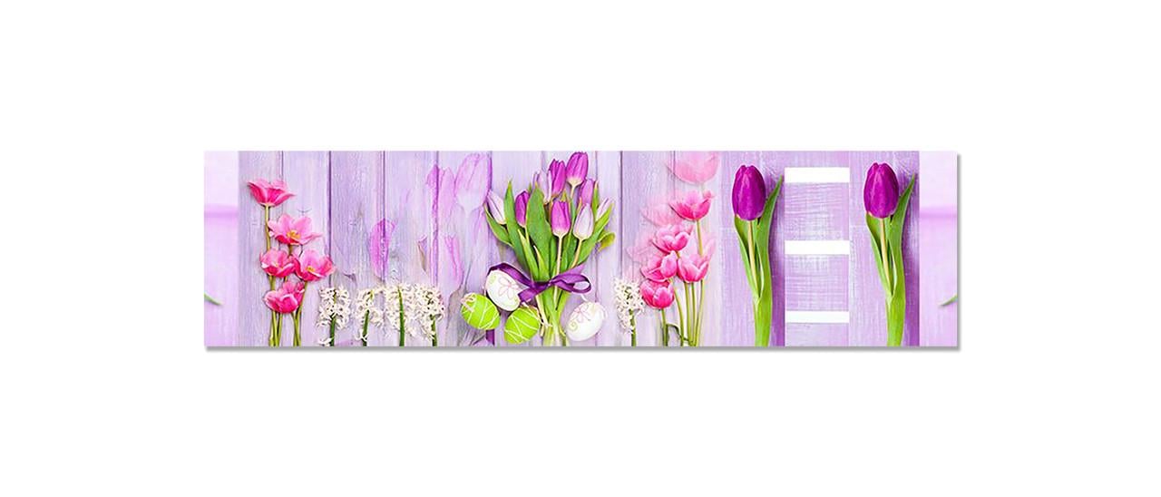 Наклейка виниловая на кухню Zatarga Цветы на досках 650х2500 мм (1274514280) Наклейка виниловая на кухню Zatarga Цветы на досках 650х2500 мм (1274514280)