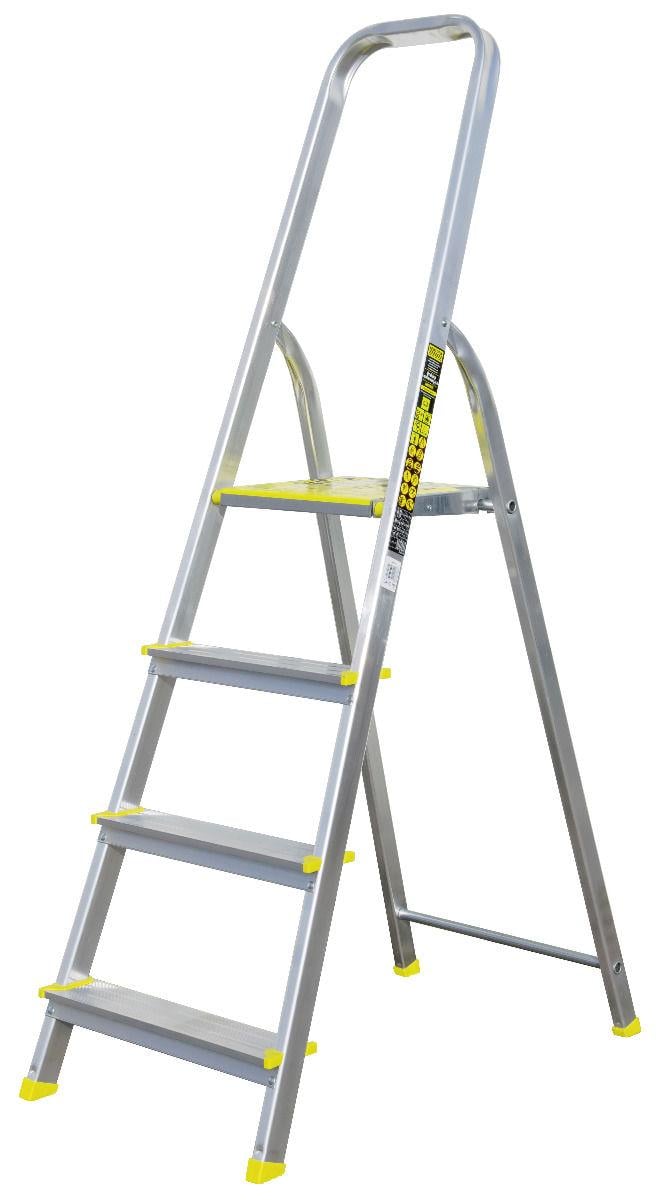 Драбина алюмінієва Bayersystem 4 сходинки Драбина алюмінієва Bayersystem 4 сходинки