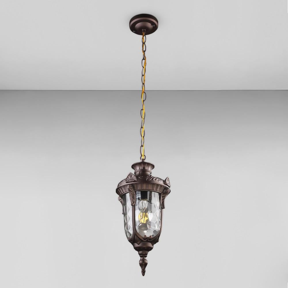 Світильник вуличний підвісний Light House DL-18818/1P Коричневий