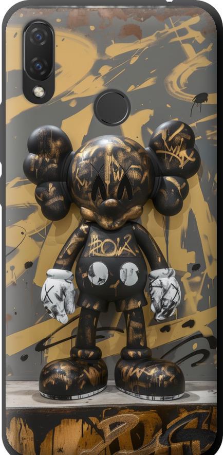Чехол на Huawei Nova 3i Bronze kaws (6097b-1541-42517)