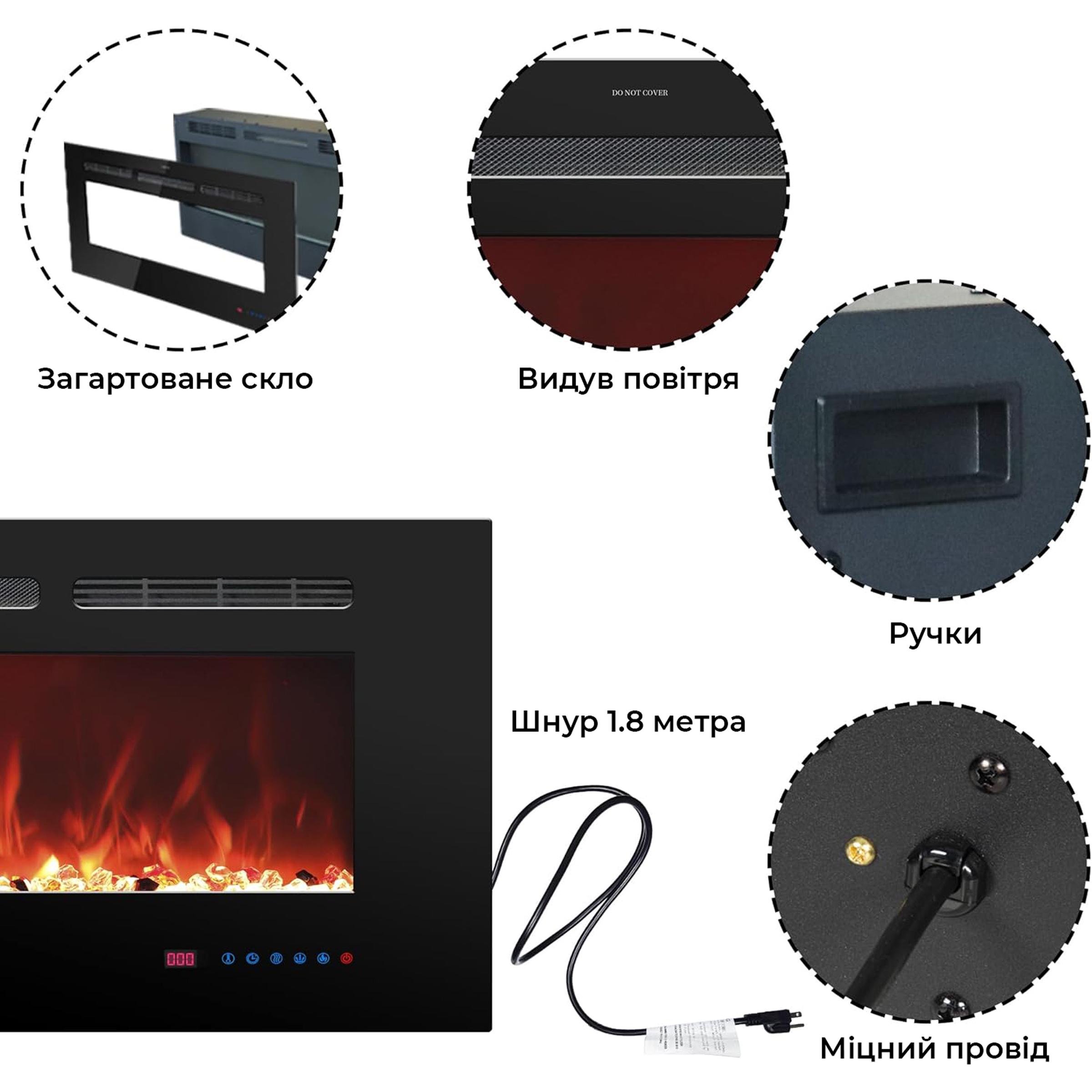 Электрокамин с обогревом Royal Galaxy 60 RS со звуком - фото 6 Электрокамин с обогревом Royal Galaxy 60 RS со звуком - фото 6