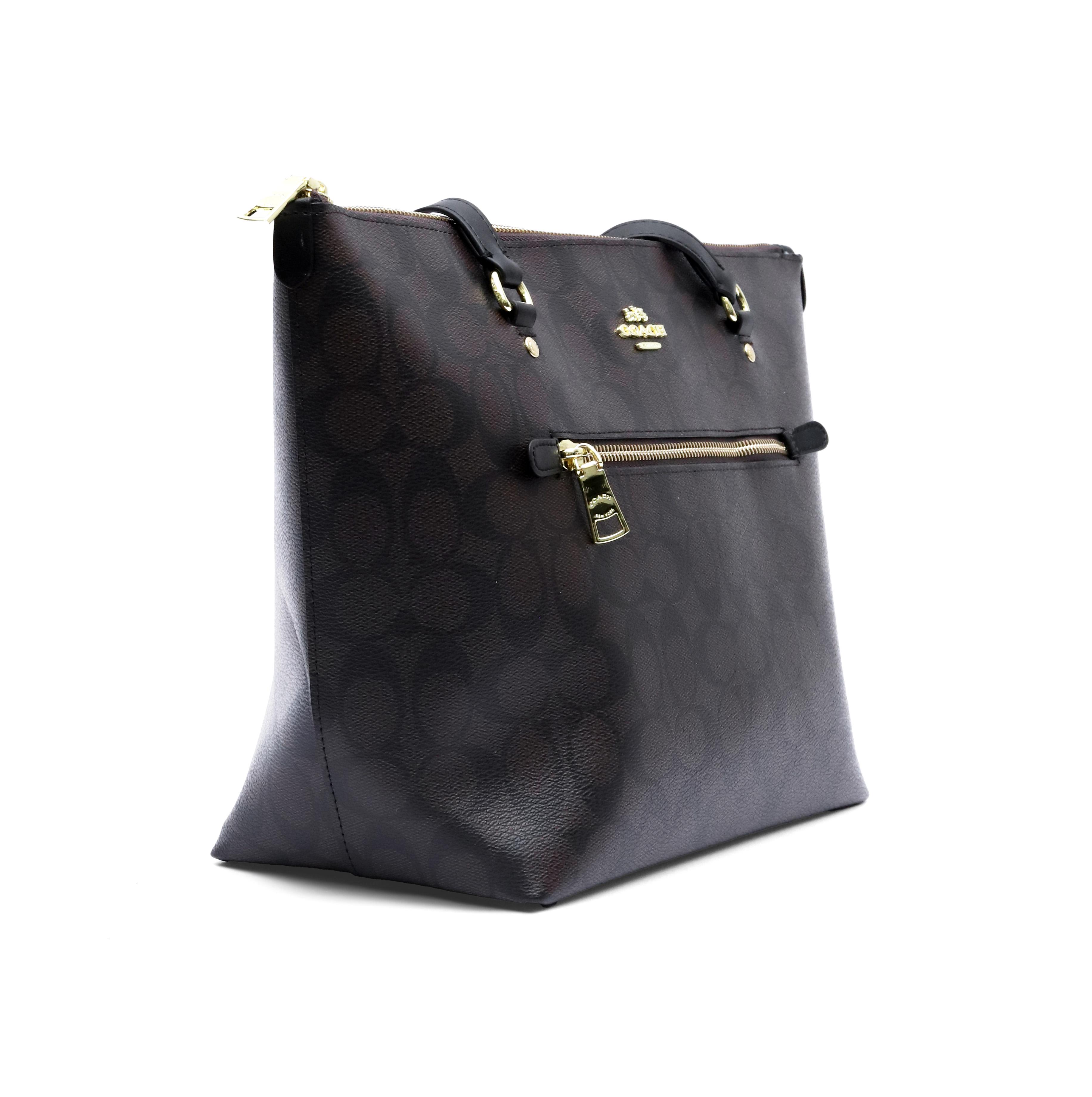 Жіноча сумка Coach Tote Gallery Tote Brown (0025) - фото 2