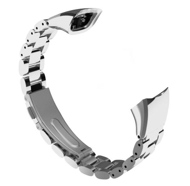 Металлический ремешок Primo Mijobs для фитнес-браслета Huawei Honor Band 4/5 Silver (1039533950)