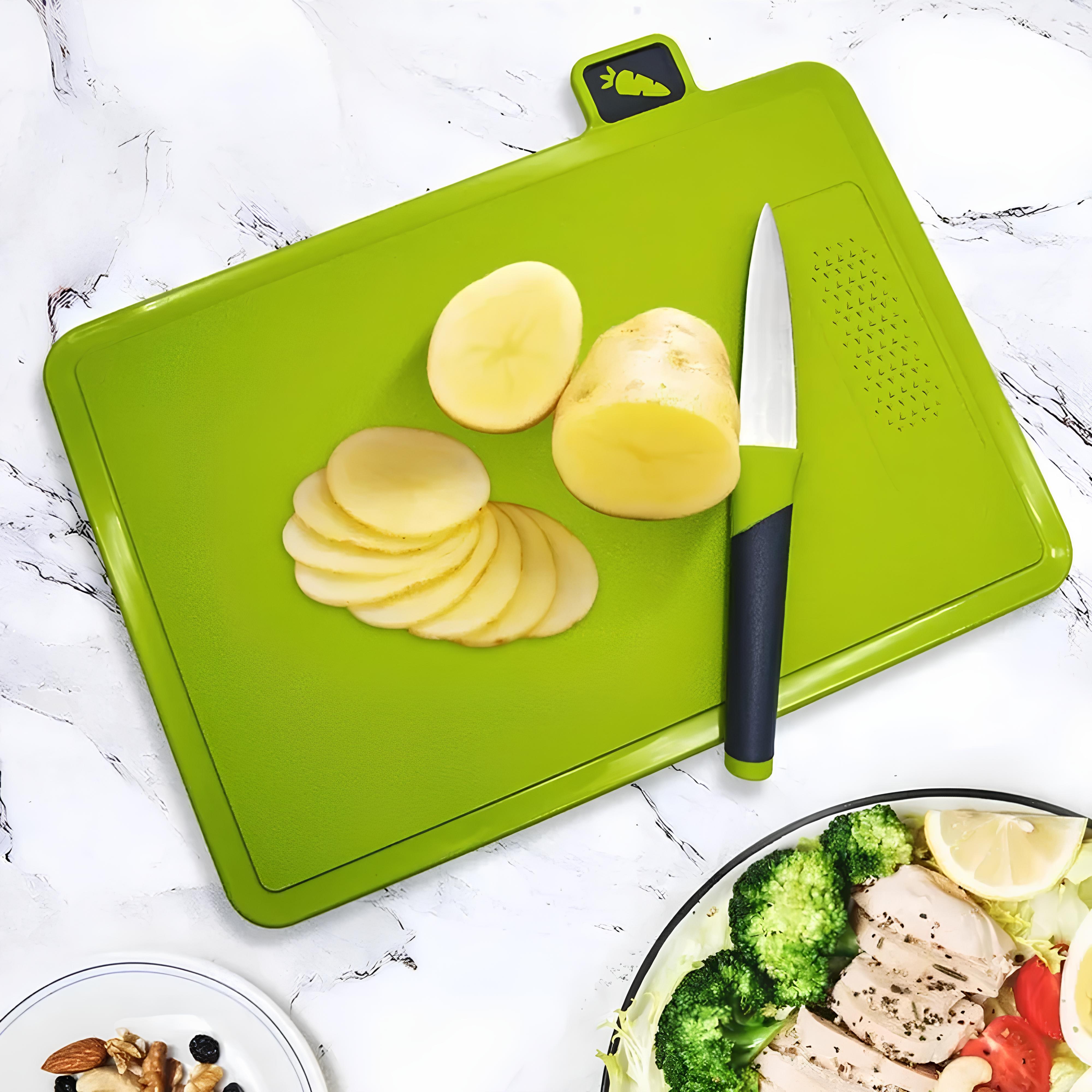 Набір обробних дощок і ножів Kayfovo KS-12 стерилізатор органайзер 9в1 (29179) - фото 9