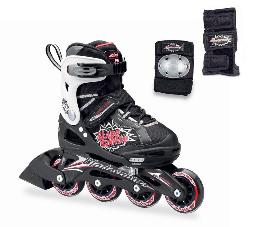 Роликові ковзани Bladerunner PHASER COMBO Чорний/Червоний (UH871212416F46.5C)
