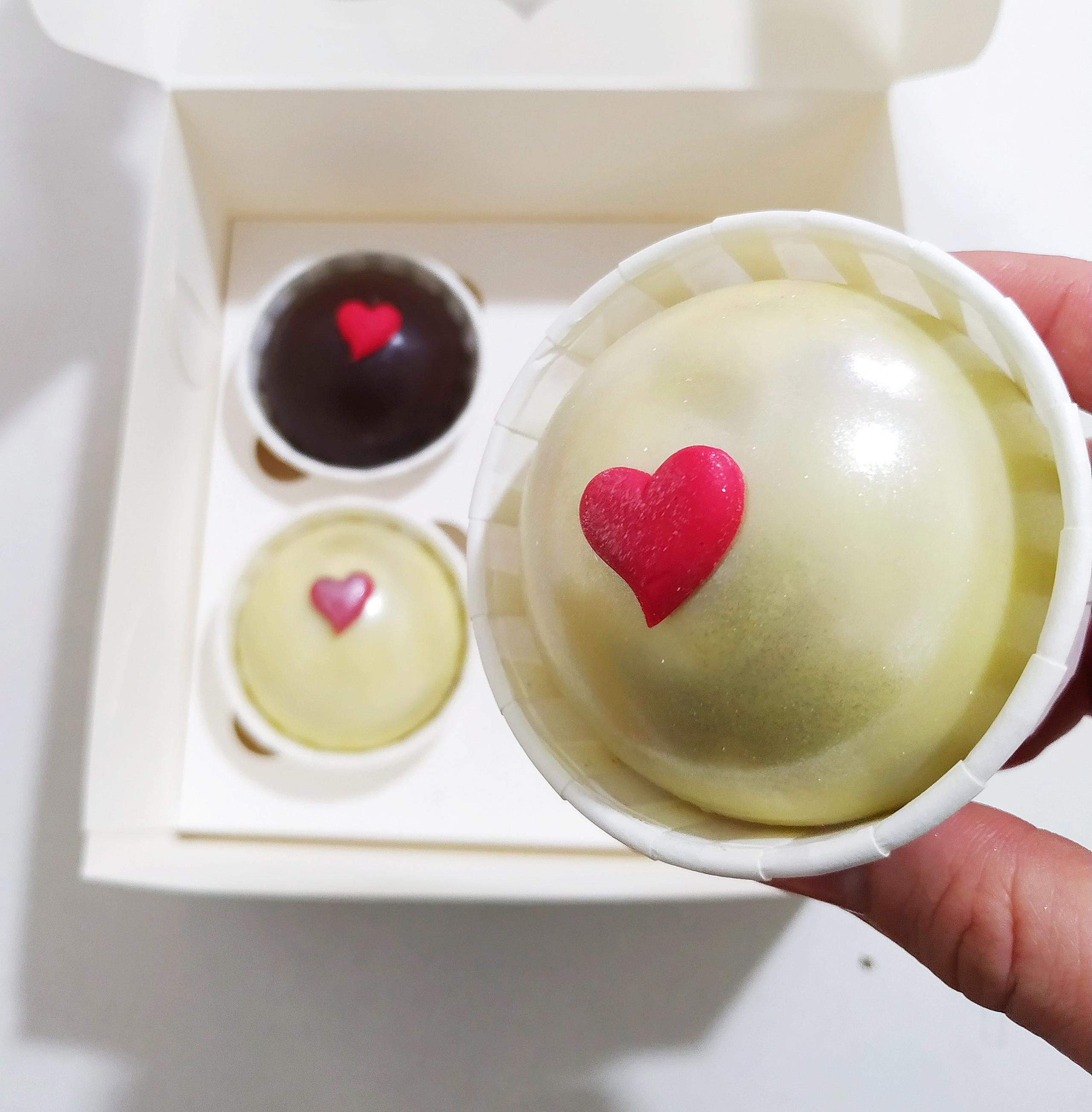 Набор шоколадных бомбочек Mr.Plum Классический для любимых 4 шт. d 5,5 см 160 г - фото 2