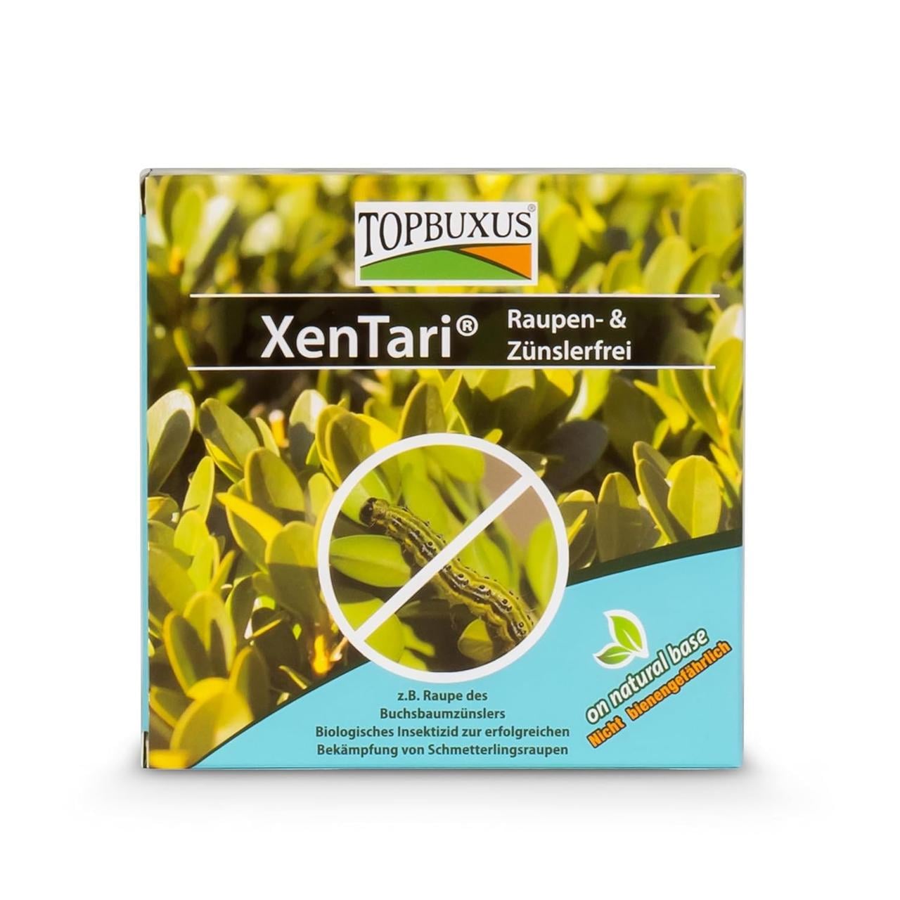 Средство от гусени самшита биологическое TOPBUXUS XenTari 10 пакетов по 3 г Средство от гусени самшита биологическое TOPBUXUS XenTari 10 пакетов по 3 г