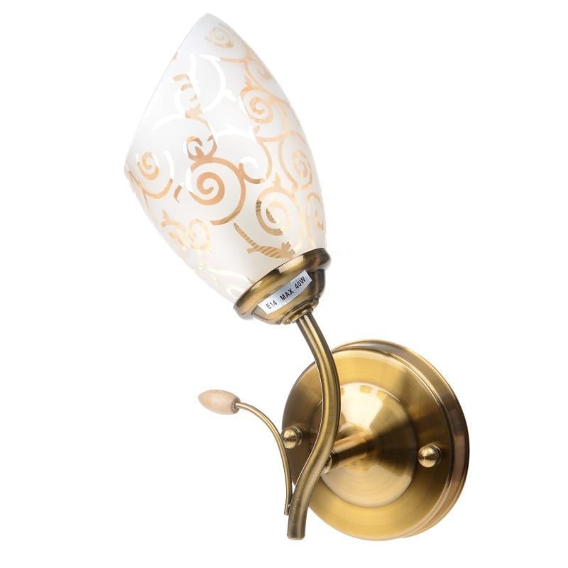 Бра настенное накладное LK-231W/1 E14 BC классическое (L53-046)