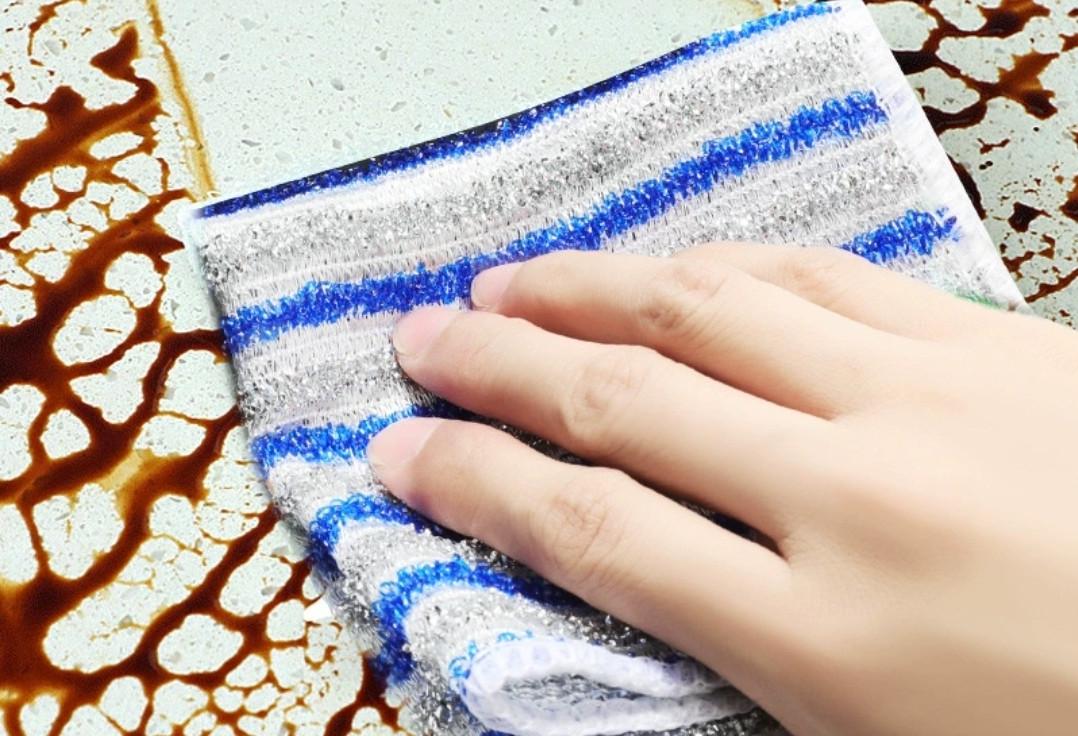 Набір серветок двошарових багаторазових для кухні 20х20 см 3 шт. (2396356138) - фото 2 Набір серветок двошарових багаторазових для кухні 20х20 см 3 шт. (2396356138) - фото 2