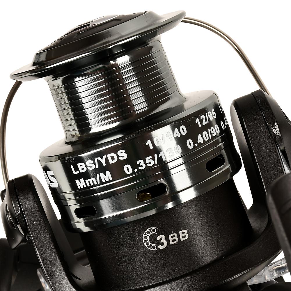 Котушка риболовна Sams Fish Сobra New 4000 3bb 2 шпулі Black (FF23816) - фото 3 Котушка риболовна Sams Fish Сobra New 4000 3bb 2 шпулі Black (FF23816) - фото 3