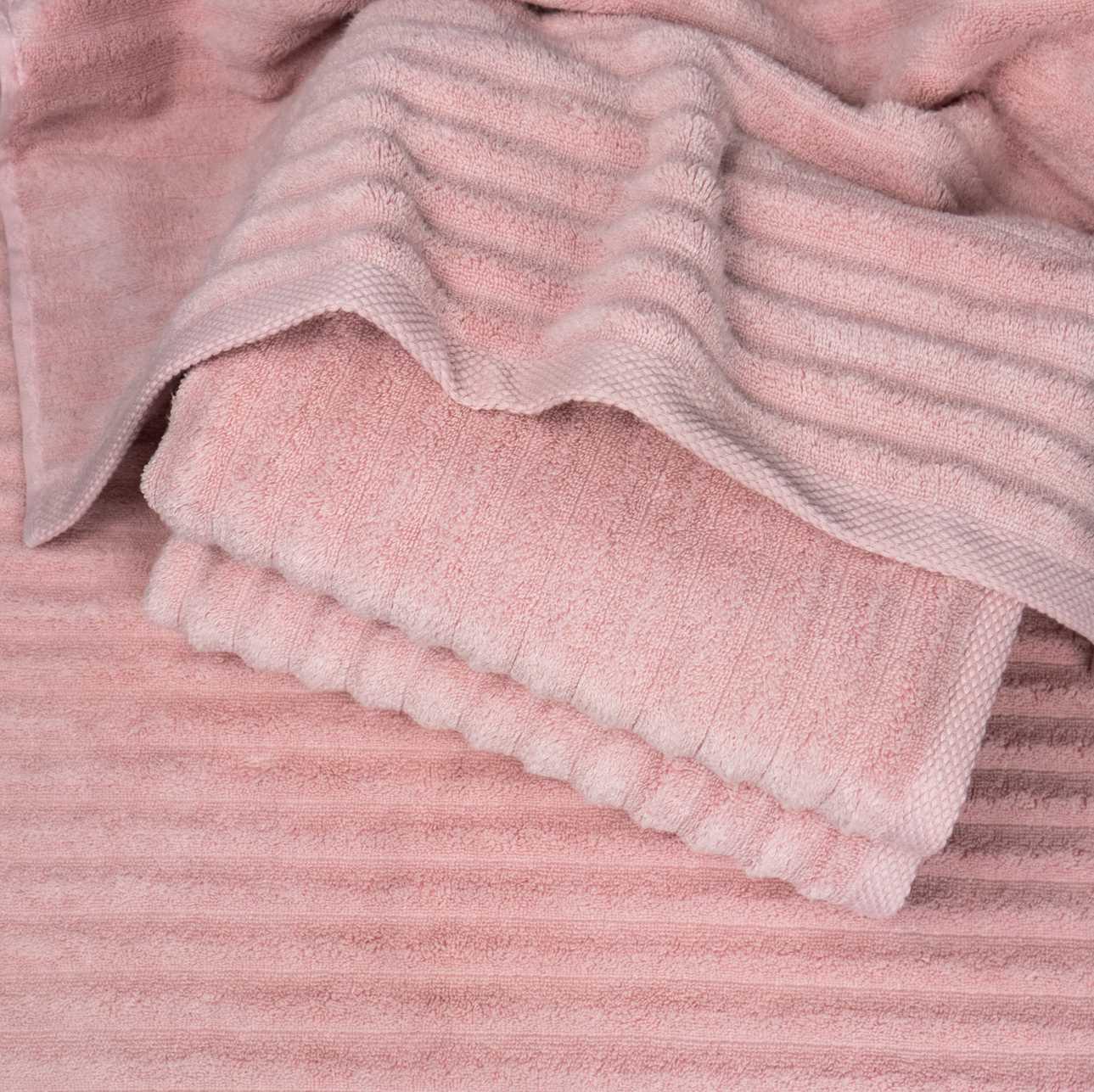 Рушник банний GM Textile Зеро Твіст 70x140 см Рожевий (550-150-zt-pink) - фото 2