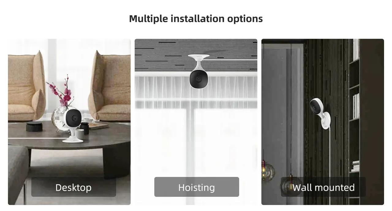 Камера видеонаблюдения IP Dahua Imou Cue 2C Wifi C-C22CP 2 Mp IP с функцией видеоняня Белый - фото 10