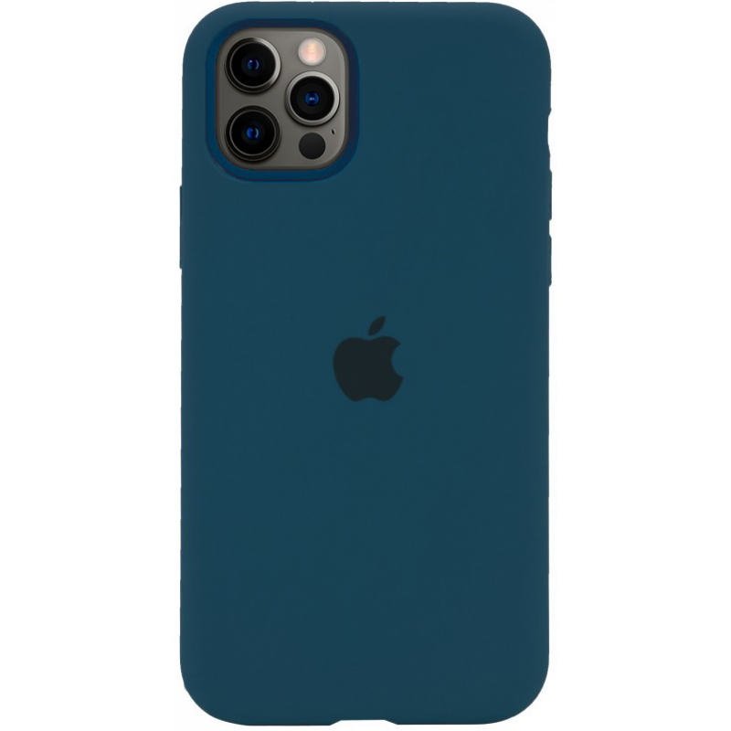 Чехол GoVern Silicone Case Full для Apple iPhone 12 Pro Cosmos Blue