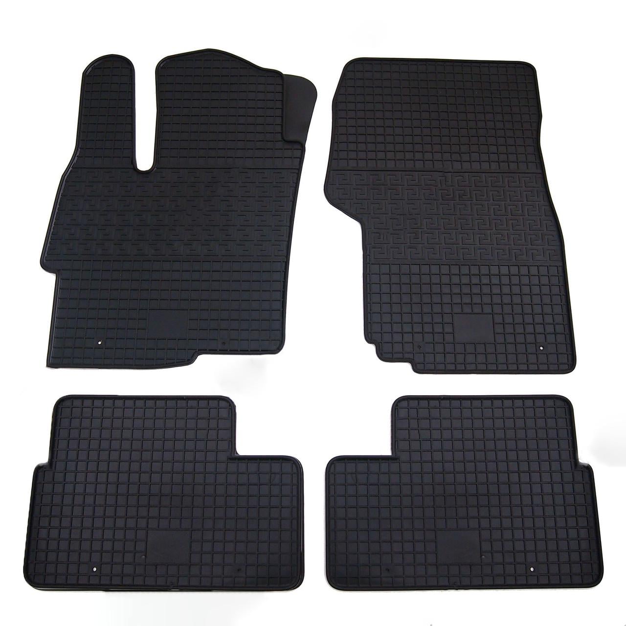 Коврики резиновые Mitsubishi Lancer X 07- 4 шт. (48811)