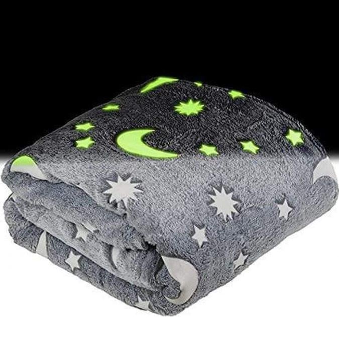 Плед з зірками Blanket kids Magic Star вітиться в темряві 150х100 см (1859752403) - фото 10