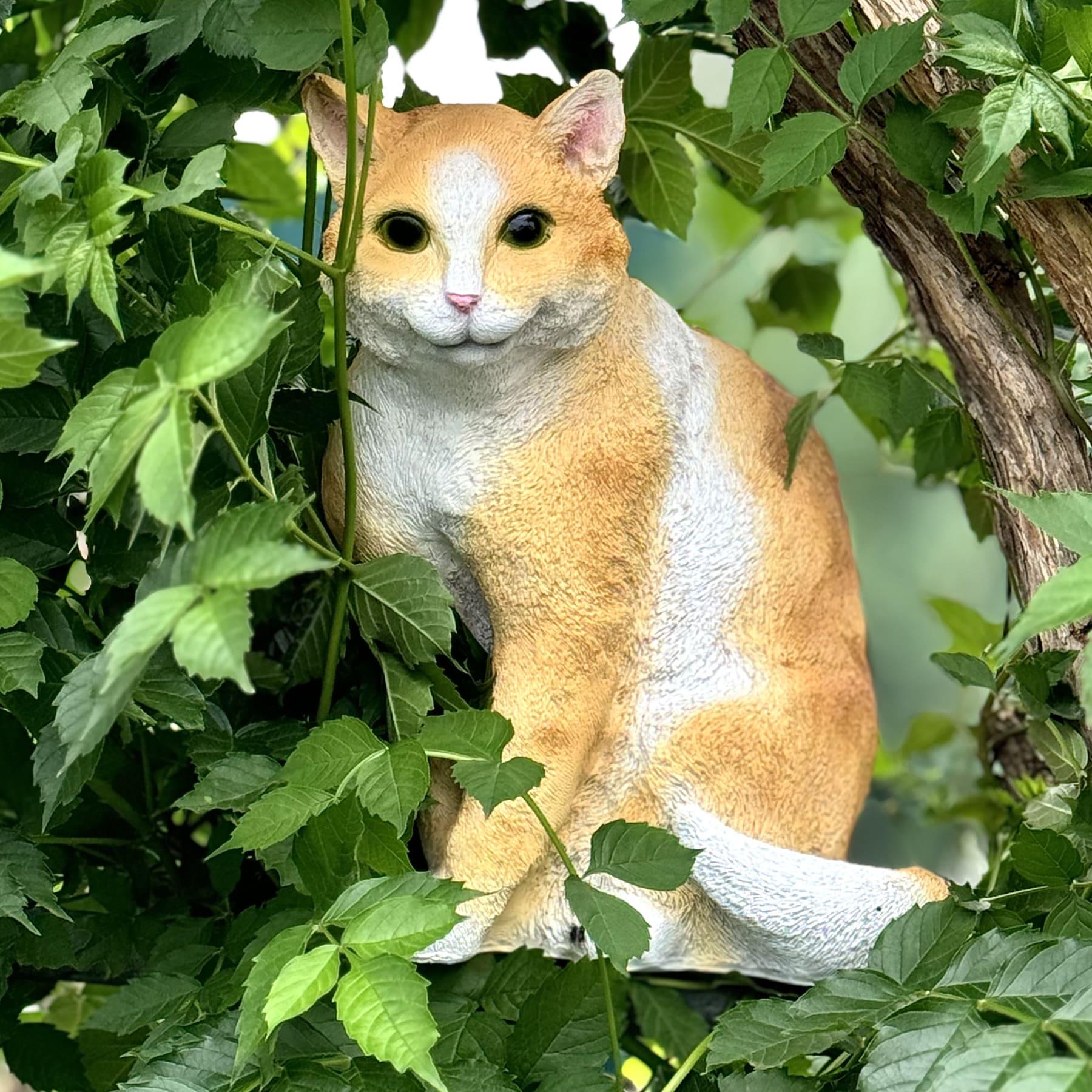 Садовая фигура Кот мартовски Рыжий (3303)