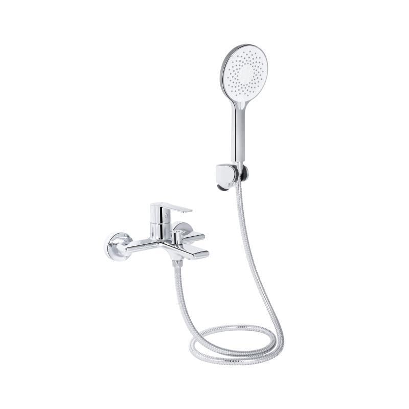 Смеситель для ванны Qtap Taurus c душевым гарнитуром QTTAU259CRM45661 Chrome (SD00051785) Смеситель для ванны Qtap Taurus c душевым гарнитуром QTTAU259CRM45661 Chrome (SD00051785)